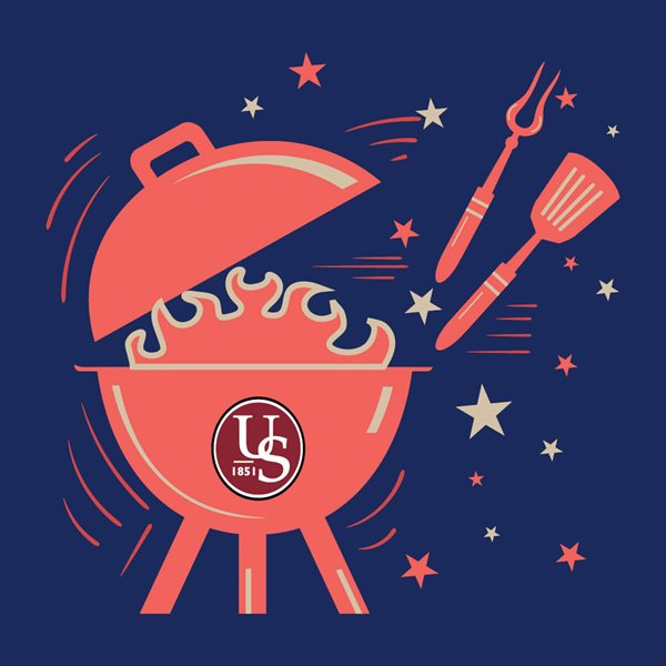 Grill and stars