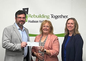 Donación de Rebuilding Together Hudson Valley